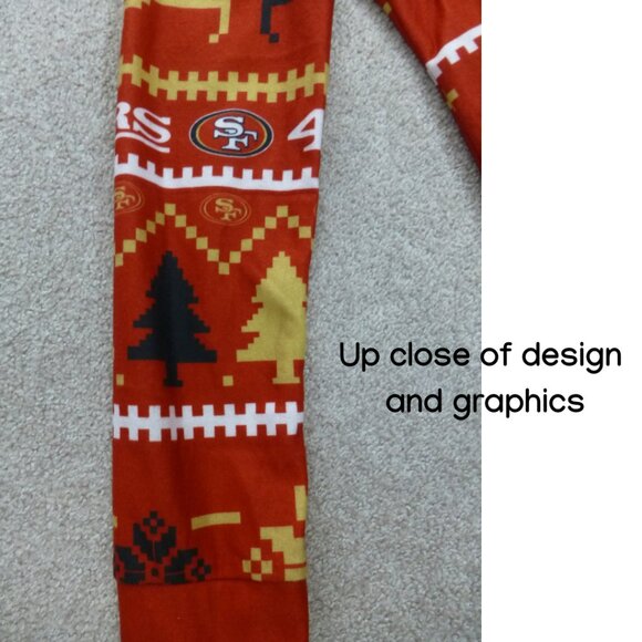 San Francisco 49ers Holiday Long Sleeve Top (Size S) - Picture 8 of 11